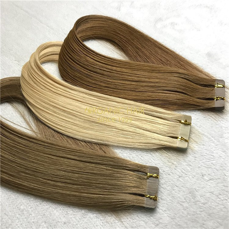100% remy human hair with best quality tape in hair wholesale A211